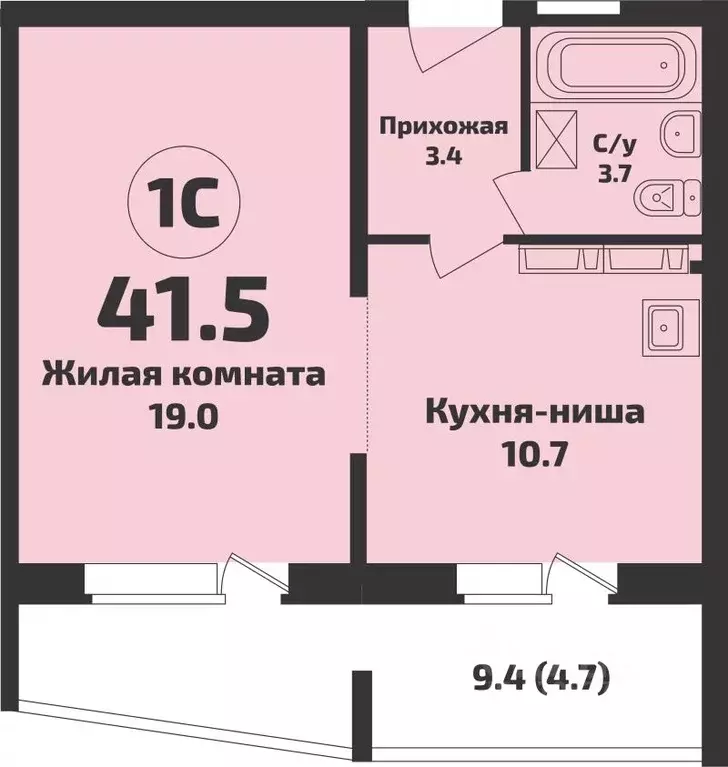 1-к кв. Новосибирская область, Новосибирский район, Станционный ... - Фото 0
