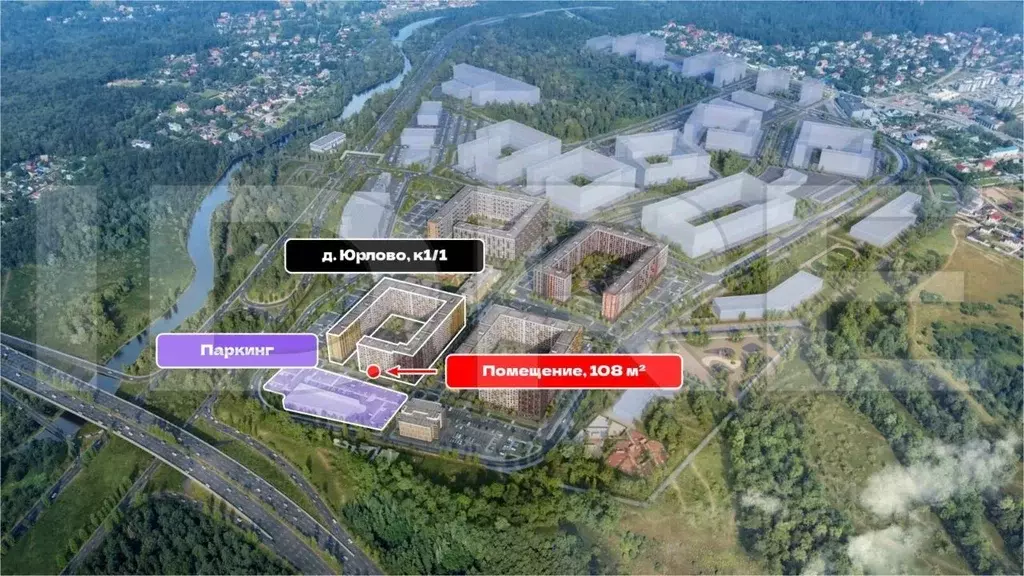 Торговая площадь в Московская область, Химки городской округ, д. ... - Фото 1