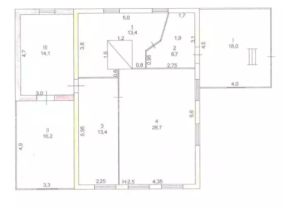 Дом в Удмуртия, Малопургинский район, с. Яган-Докья Садовая ул., 2 (62 ... - Фото 2
