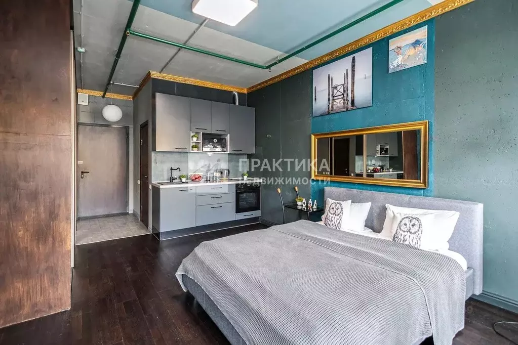 Студия Москва Ходынский бул., 20А (29.9 м) - Фото 1