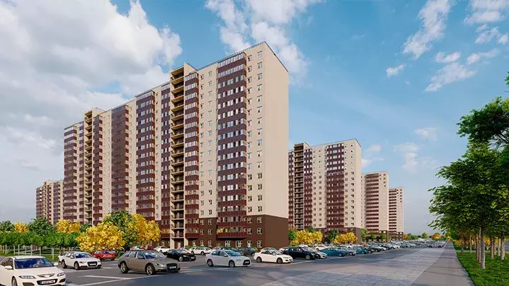 Продаётся 2-к квартира, 55.44 м - Фото 1