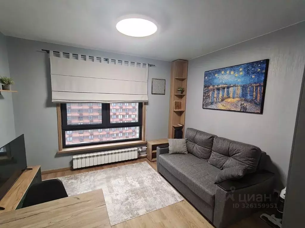 Студия Московская область, Одинцово ул. Каштановая, 9 (21.6 м) - Фото 1