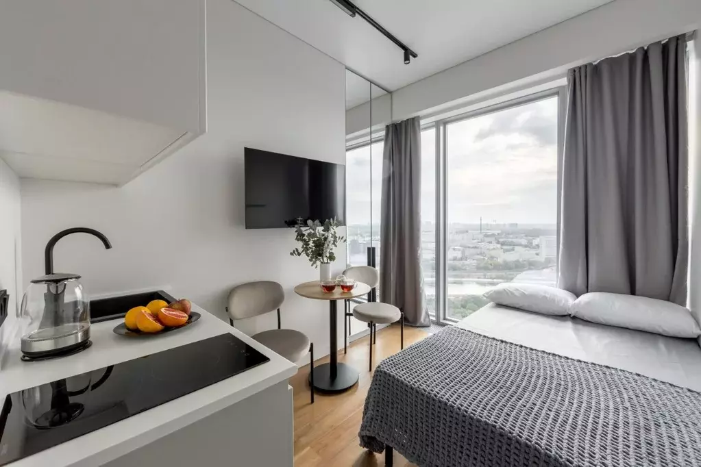 1-к кв. Москва 1-й Красногвардейский проезд, 21с2 (14.0 м) - Фото 1