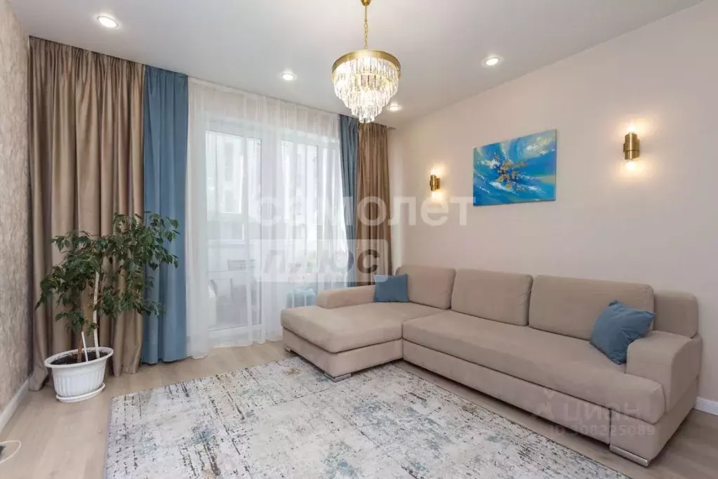 3-к кв. Башкортостан, Уфа ул. Энтузиастов, 15 (64.4 м) - Фото 1