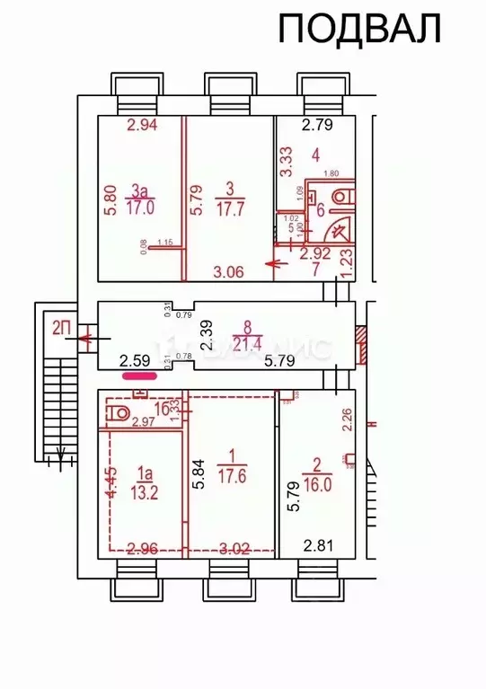 Помещение свободного назначения в Москва Линейный проезд, 6 (123 м) - Фото 2