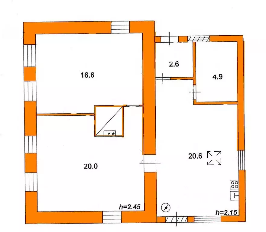 Дом в Воронежская область, Новоусманский район, Рождественско-Хавское ... - Фото 2