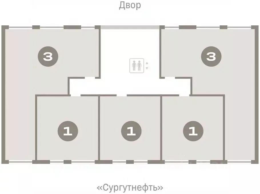1-к кв. Ханты-Мансийский АО, Сургут 1-й мкр, Нефть жилой комплекс ... - Фото 1