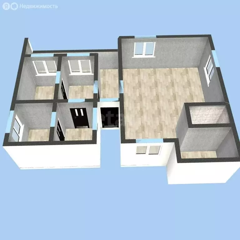 Дом в село Анучино, улица 50 лет ВЛКСМ (100 м) - Фото 2