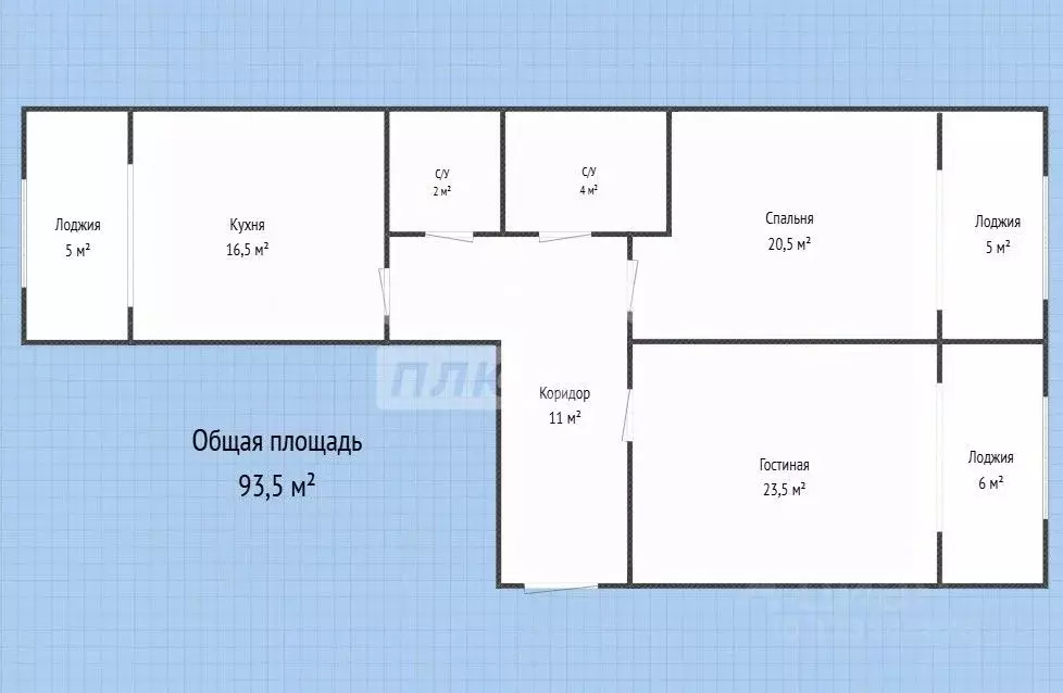 2-к кв. Дагестан, Махачкала Газопроводная ул., 8к4 (93.5 м) - Фото 2