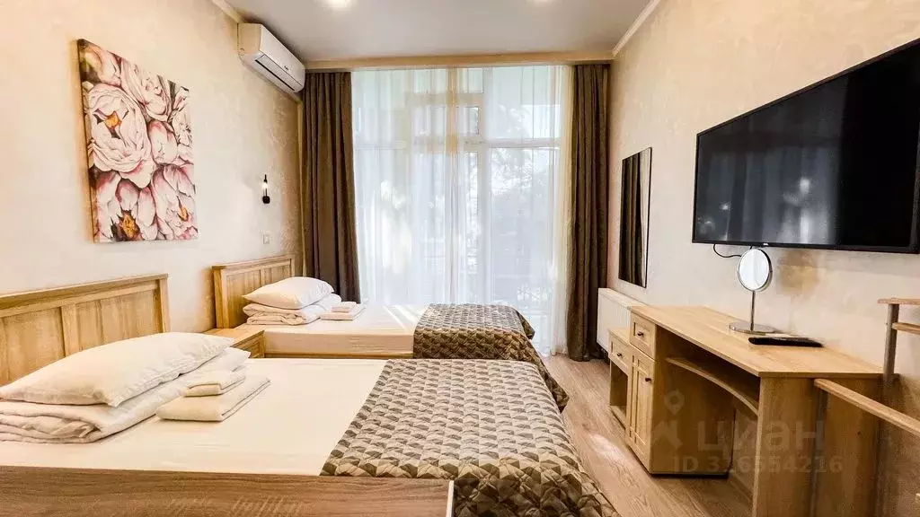Комната Краснодарский край, Сочи Светлана мкр, ул. Депутатская, 10Д - Фото 1