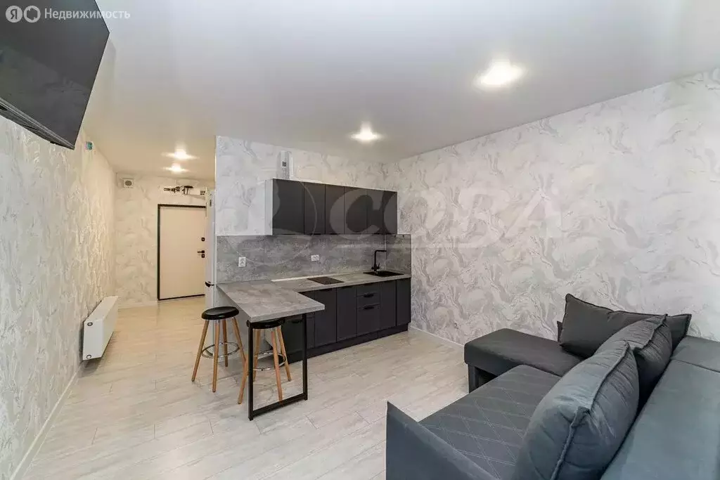 1-комнатная квартира: Тюмень, улица Андрея Кореневского, 5 (33.5 м) - Фото 1