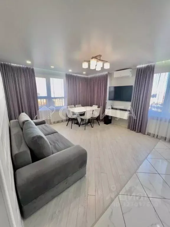 2-к кв. Тюменская область, Тюмень ул. Монтажников, 59 (55.6 м) - Фото 2