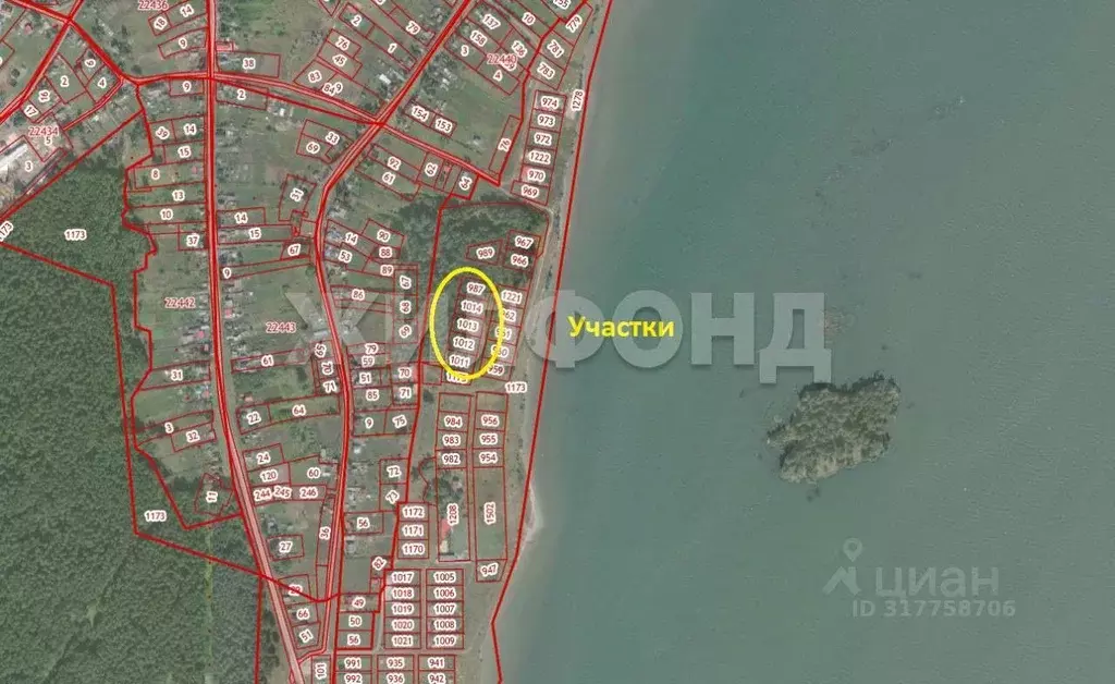 Участок в Новосибирская область, Ордынский район, с. Кирза ул. Речная ... - Фото 1