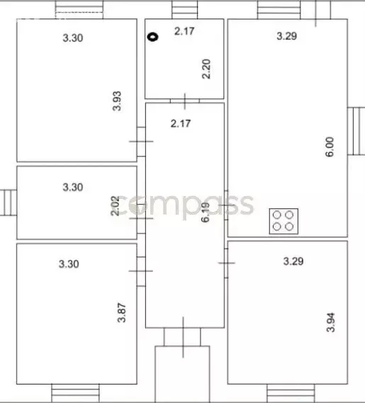 Дом в Тюмень, Центральный округ (95 м) - Фото 1