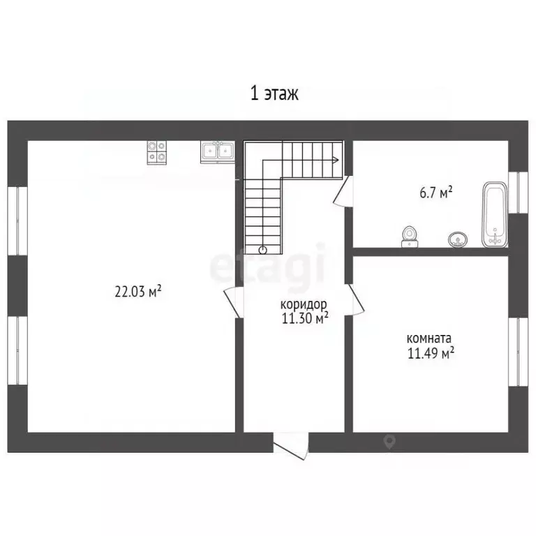 Дом в Ростовская область, Таганрог Строитель СНТ, аллея 4-я (108 м) - Фото 2