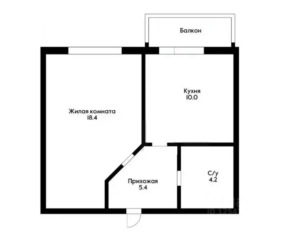 1-к кв. Краснодарский край, Краснодар ул. Евгении Жигуленко, 11/2 ... - Фото 1