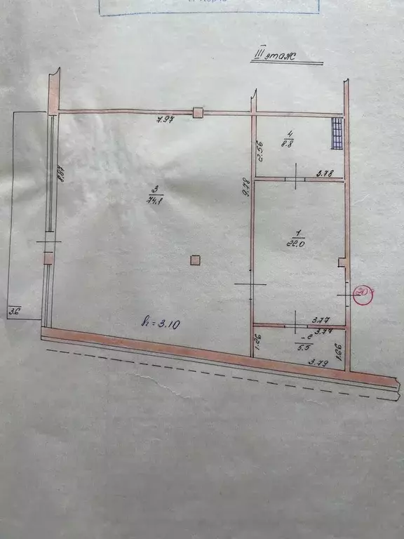 Продаётся 1-к квартира, 110.4 м - Фото 1