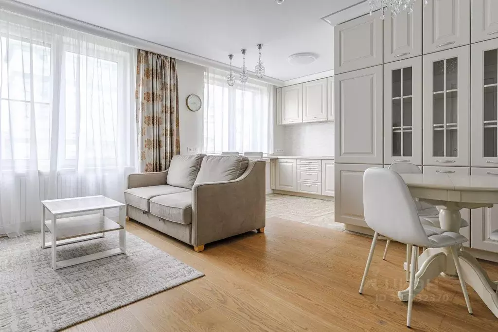 Квартира, 1 комната, 55 м - Фото 1