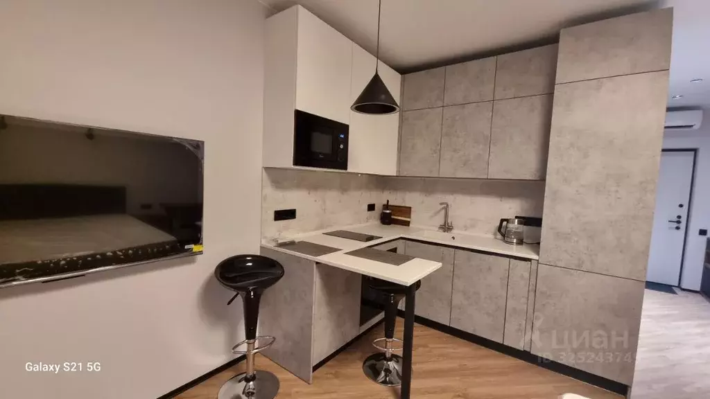 Студия Москва Волгоградский просп., 32/5к4 (28.0 м) - Фото 1