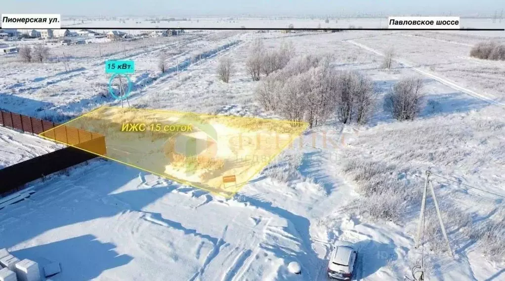 Участок в Ленинградская область, Тосненский район, Федоровское ... - Фото 2