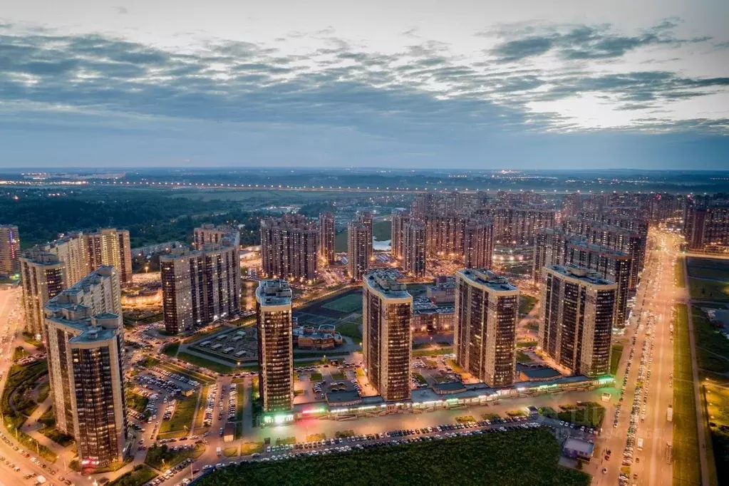 1-к кв. Санкт-Петербург пос. Парголово, ул. Михаила Дудина, 25к2 ... - Фото 1