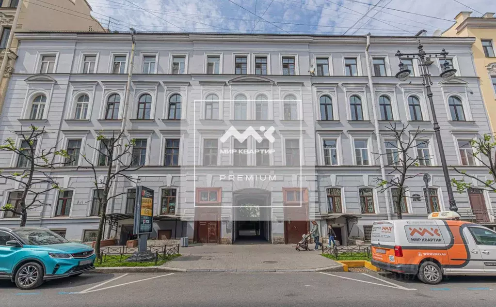 2-к кв. Санкт-Петербург ул. Маяковского, 40 (76.9 м) - Фото 0