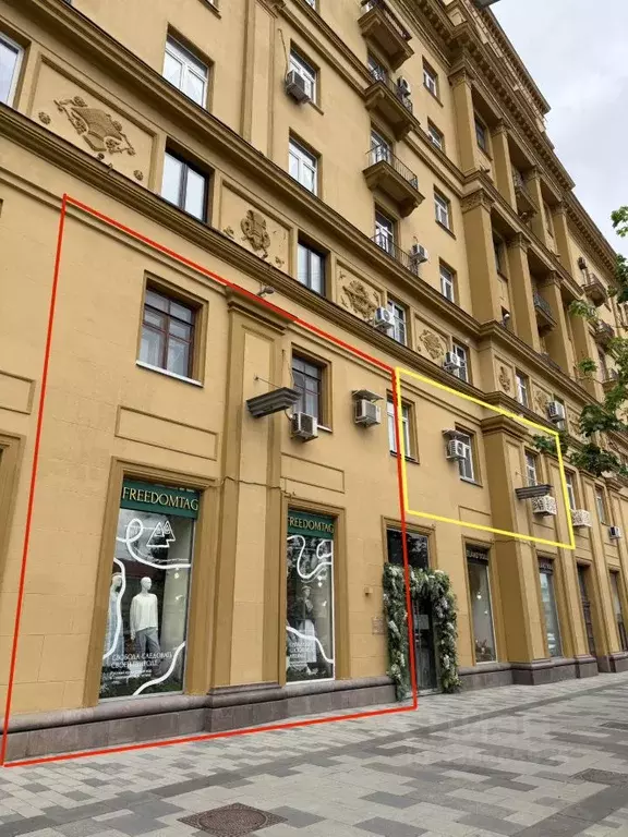 Помещение свободного назначения в Москва Садовая-Черногрязская ул., ... - Фото 1