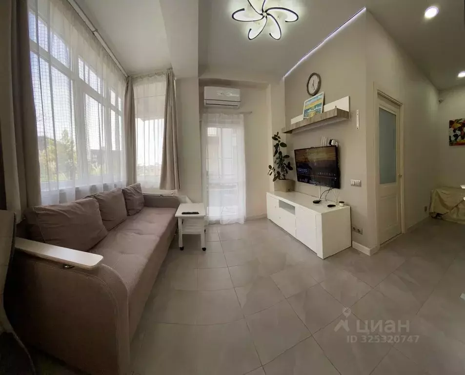 1-к кв. Краснодарский край, Сочи Адлер жилрайон, ул. Изумрудная, 40/7 ... - Фото 2