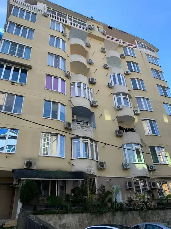 1-к кв. Краснодарский край, Сочи Мамайка мкр, ул. Плеханова, 53/7 ... - Фото 1