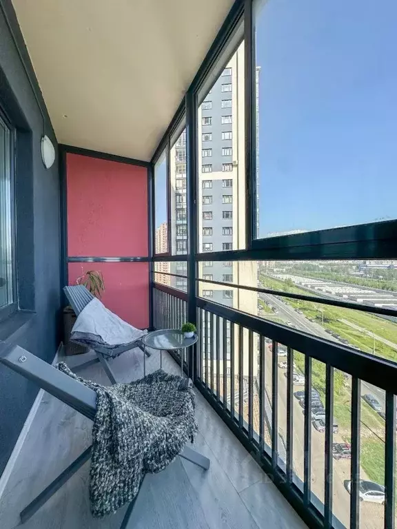 Студия Санкт-Петербург Мебельная ул., 49/92 (34.6 м) - Фото 1
