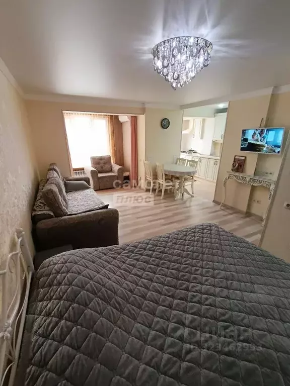 1-к кв. Кабардино-Балкария, Нальчик ул. Байсултанова, 10 (30.0 м) - Фото 1