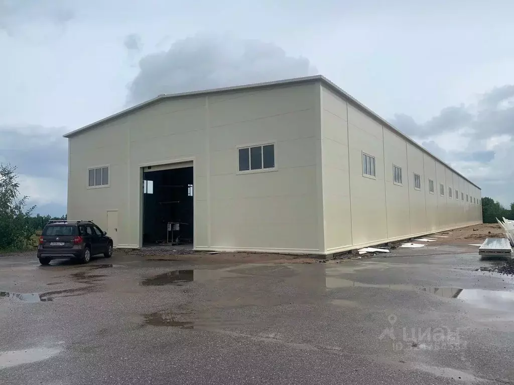 Склад в Ленинградская область, Ломоносовский район, Горбунковское ... - Фото 1