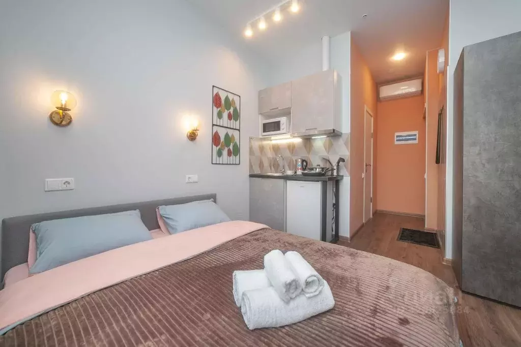 Студия Москва ул. Корабельная, 9 (18.0 м) - Фото 1