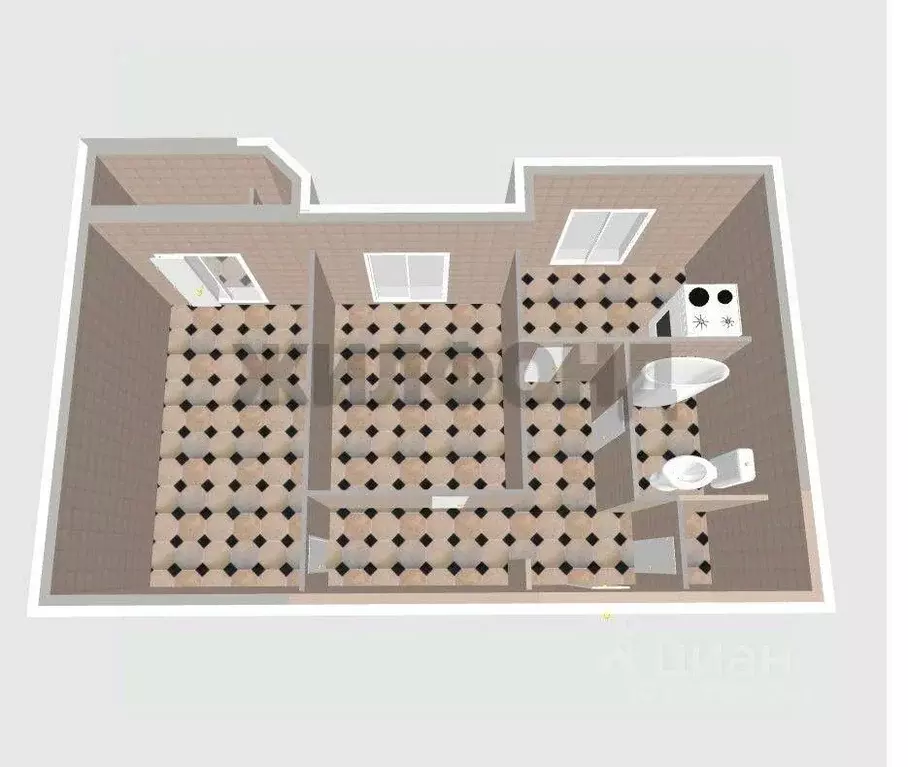 2-к кв. Новосибирская область, Новосибирск Железнодорожная ул., 14 ... - Фото 0