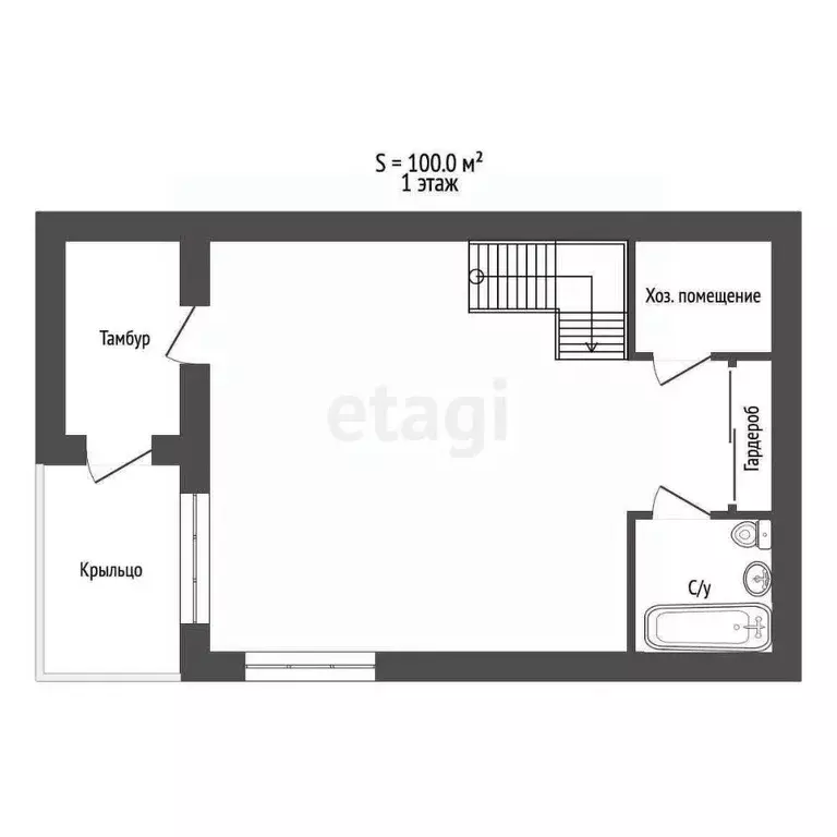 Дом в Вологодская область, Реформа СНТ 103 (70 м) - Фото 1