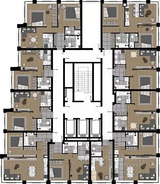2-к кв. Москва ул. Берзарина, 37 (30.98 м) - Фото 1