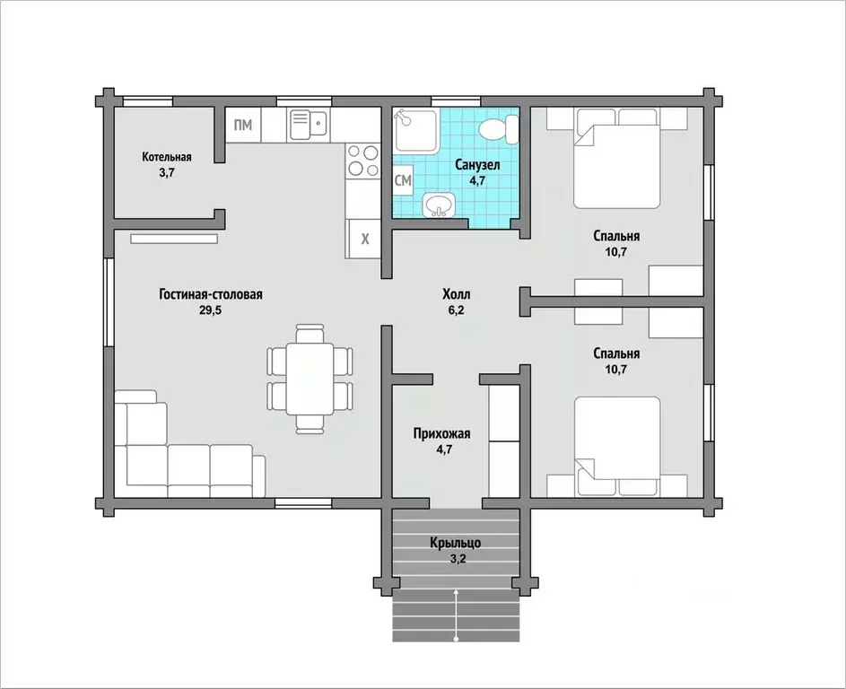 Коттедж в Владимирская область, Александровский муниципальный округ, ... - Фото 2