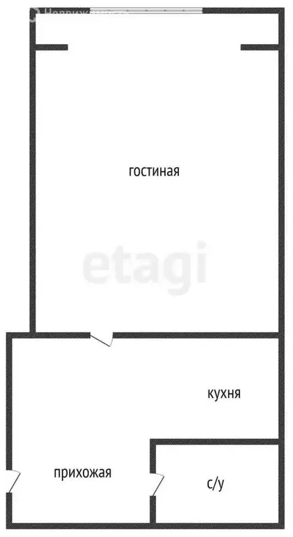 1-комнатная квартира: Краснодар, Тепличная улица, 104 (34 м) - Фото 0