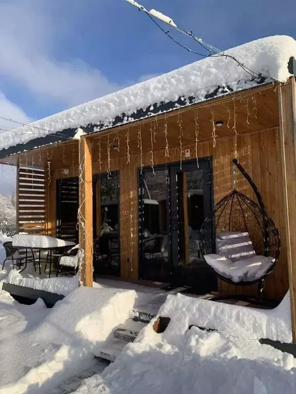 Дом в Адыгея, Майкопский район, Даховское с/пос, с. Хамышки  (36 м) - Фото 1