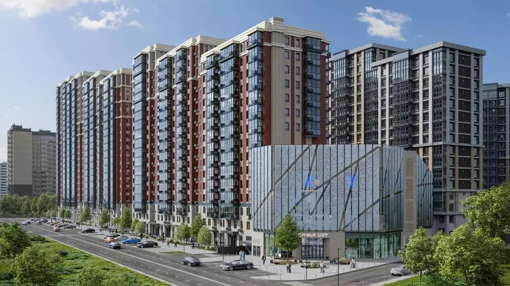 1-к кв. Московская область, Одинцово Союзный жилой комплекс (36.7 м) - Фото 2