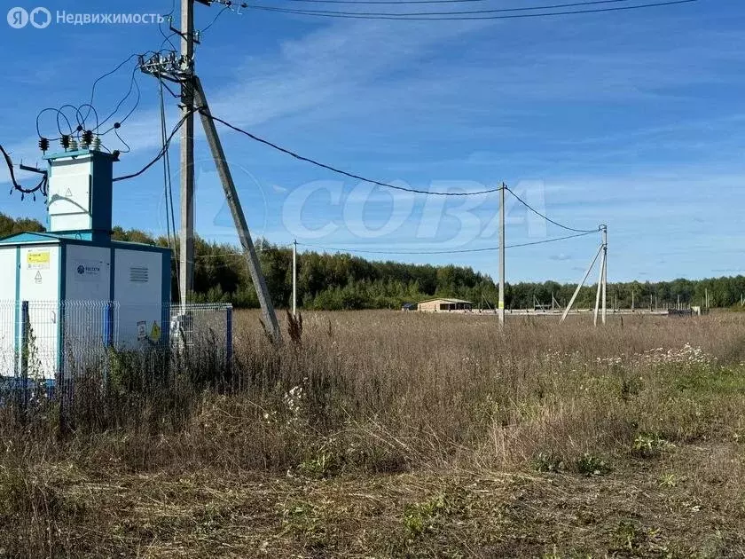 Участок в Тюменский район, деревня Большие Акияры (8 м) - Фото 1