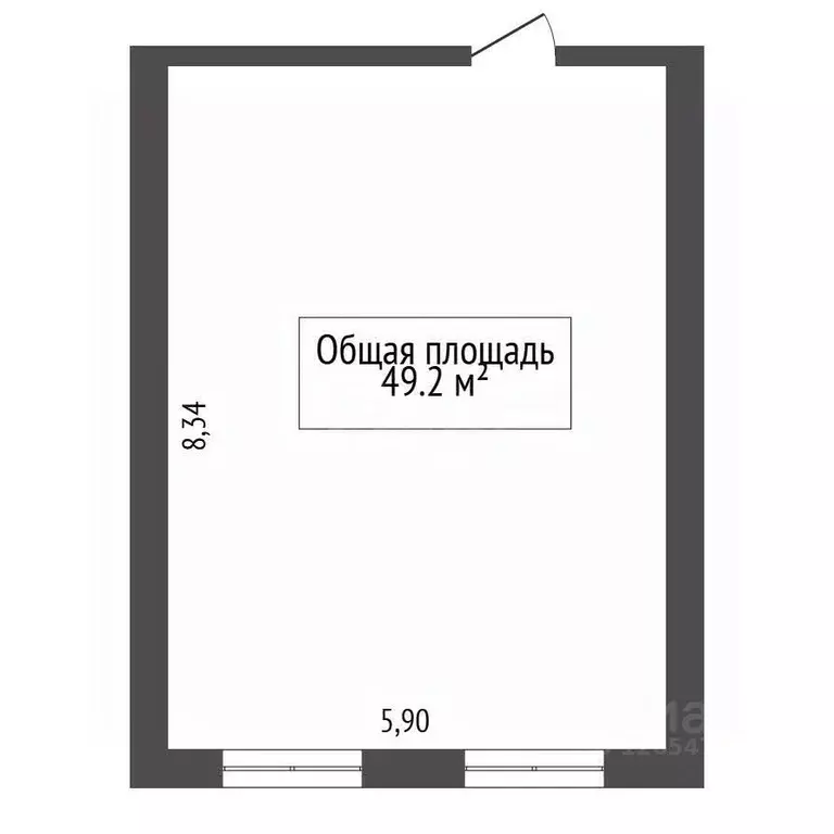 Офис в Новосибирская область, Новосибирск Комсомольский просп., 24 (49 ... - Фото 2