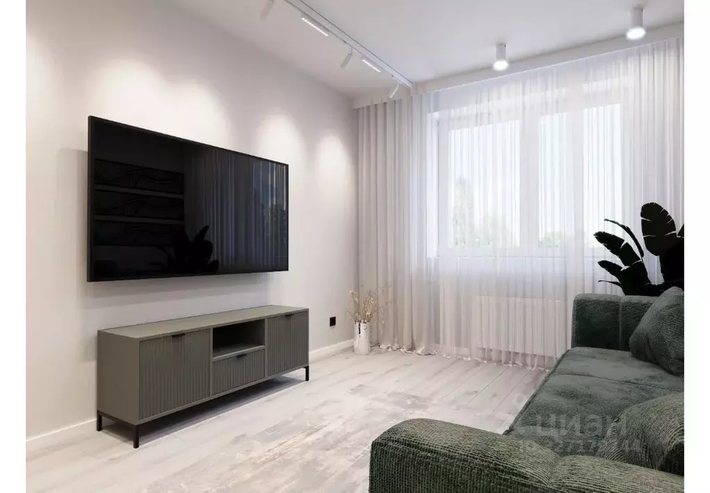 2-к кв. Калининградская область, Зеленоградск ул. Тургенева, 14А (54.0 ... - Фото 1