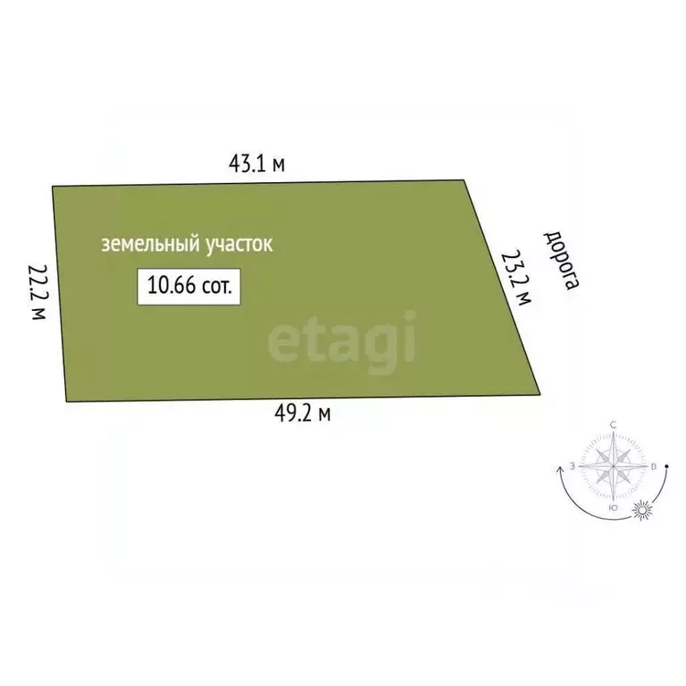 Участок в Тюменская область, Тюменский муниципальный округ, ... - Фото 2