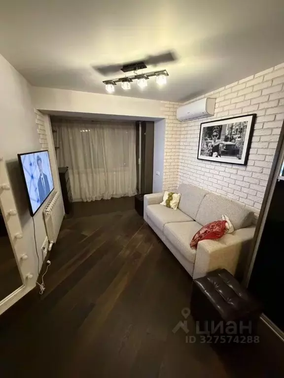 1-к кв. Москва ул. Маршала Тухачевского, 50К2 (34.0 м) - Фото 2