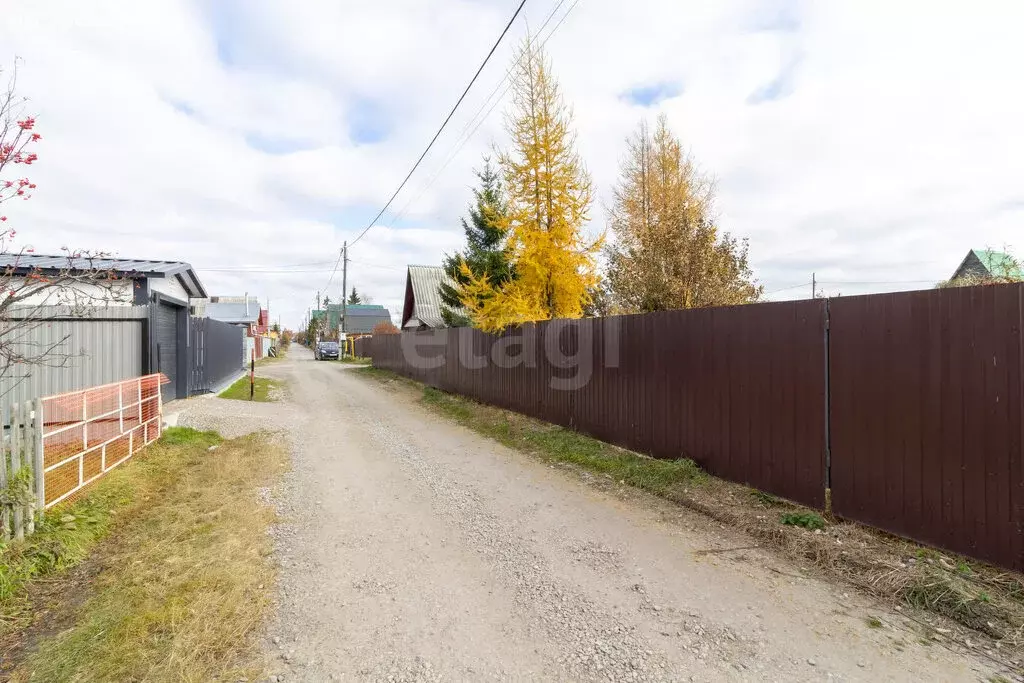 Участок в Тюмень, СНТ Металлист, Центральная улица (5.2 м) - Фото 2