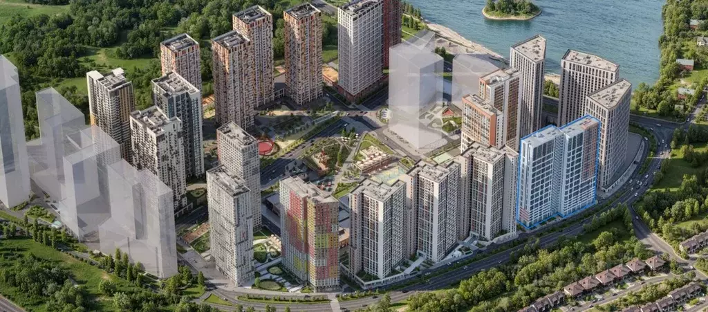 2-к кв. Московская область, Красногорск ул. Тенистых Аллей, 3к1 (53.9 ... - Фото 1