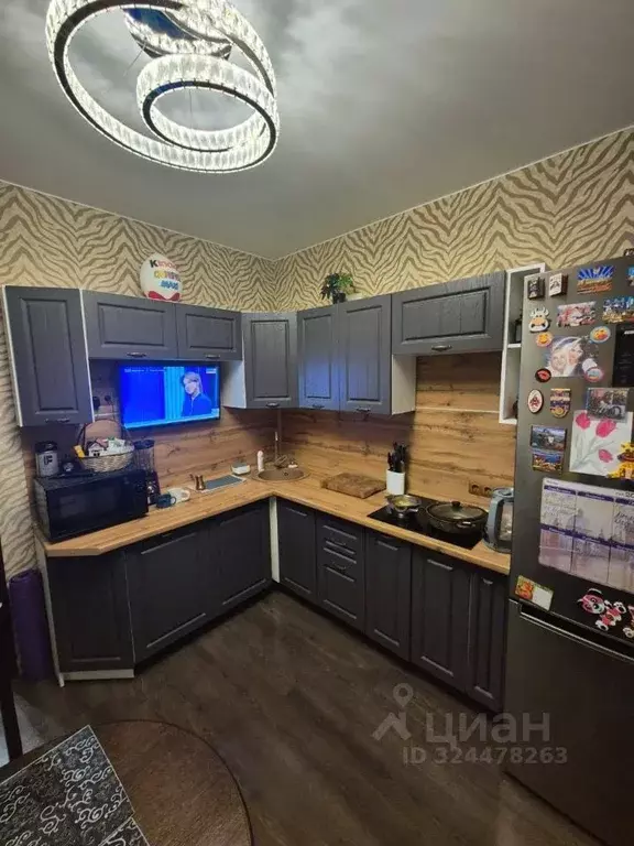 1-к кв. Московская область, Воскресенск Новлянский мкр, ул. Кагана, 19 ... - Фото 2