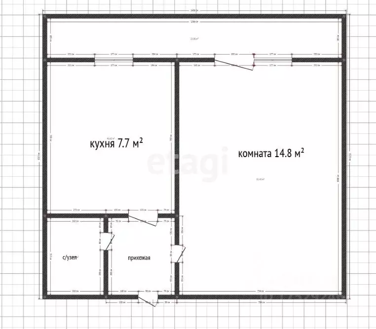 1-к кв. Адыгея, Тахтамукайский район, Старобжегокайское с/пос, Новая ... - Фото 2