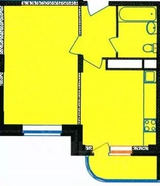 1-к кв. Москва, Москва, Троицк ул. Городская, 20 (39.7 м) - Фото 2